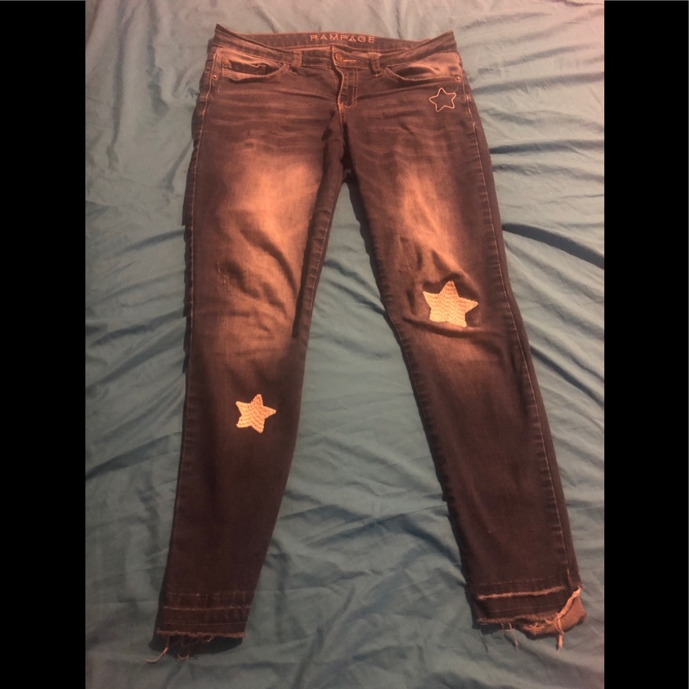 RAMPAGE SKINNY JEANS